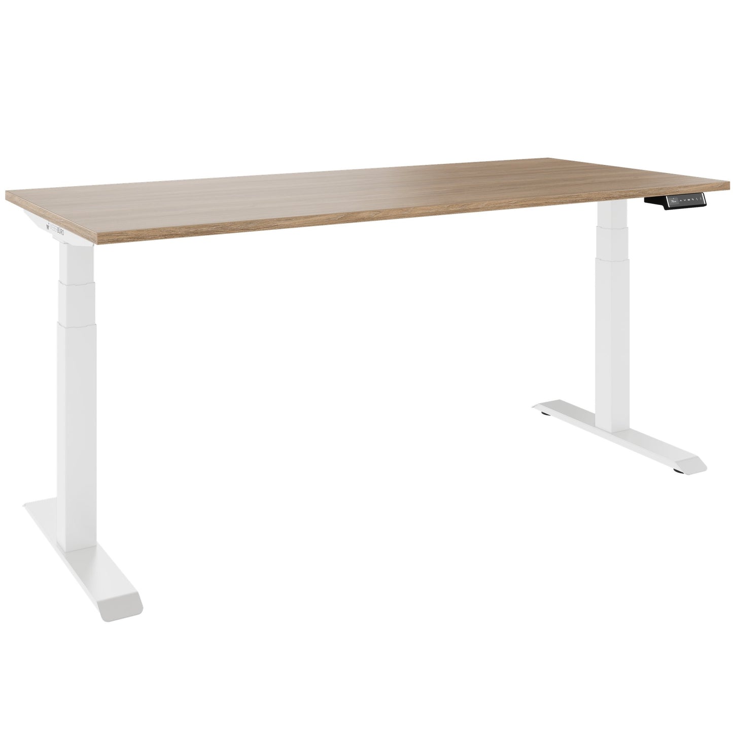 TELDRA Pro, 2-motor desk | 1200 - 2000 mm, electrically height adjustable, amber oak