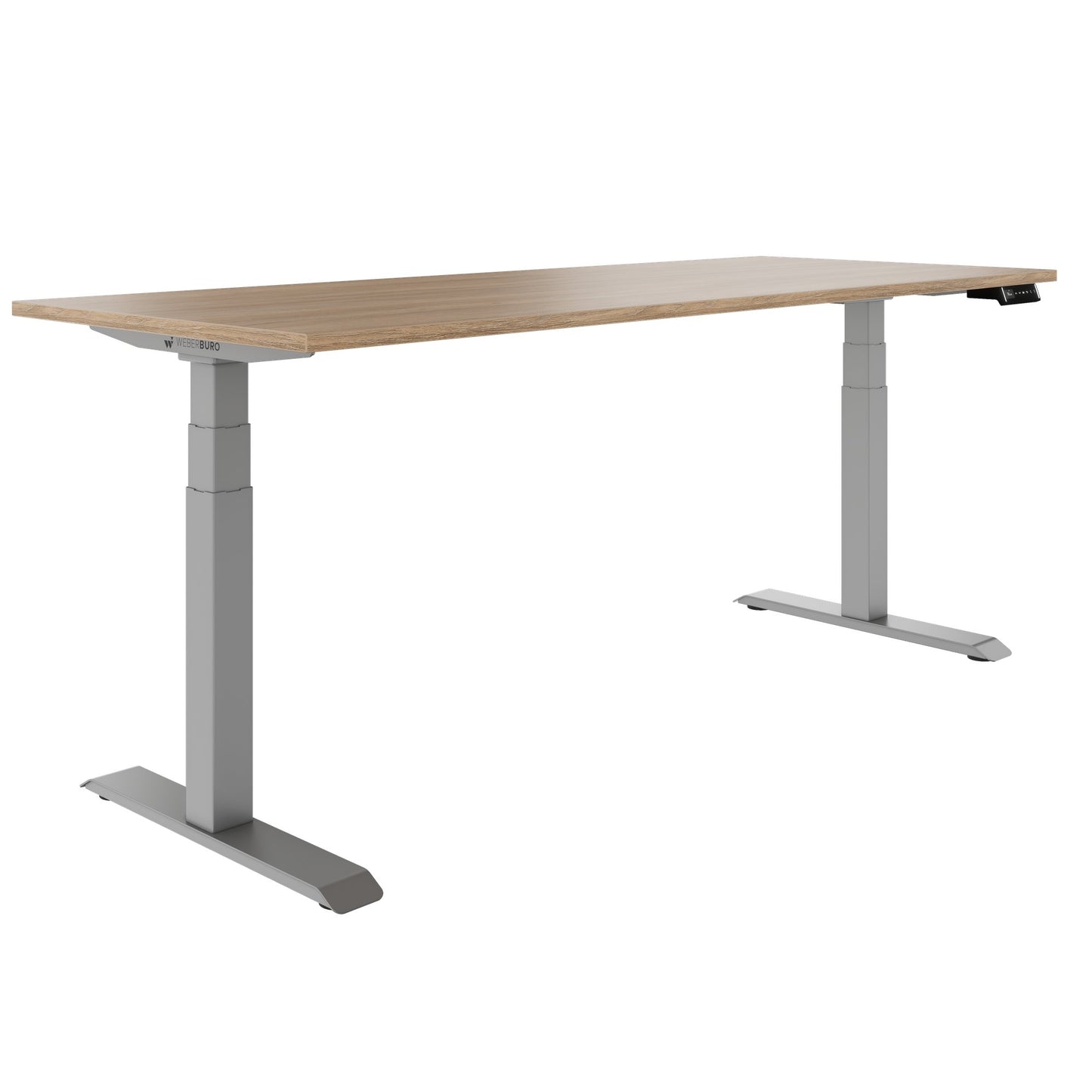 TELDRA Pro, 2-motor desk | 1200 - 2000 mm, electrically height adjustable, amber oak