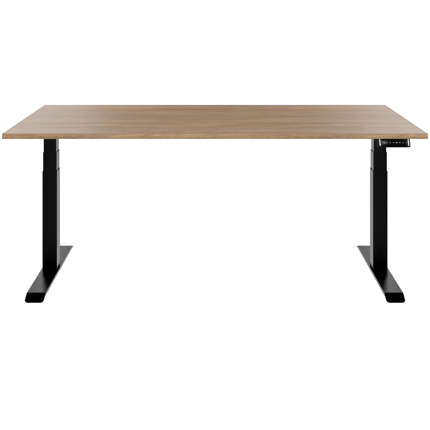 TELDRA Pro, 2-motor desk | 1200 - 2000 mm, electrically height adjustable, amber oak