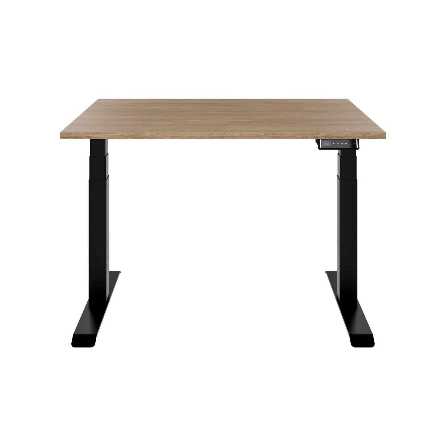 TELDRA Pro, 2-motor desk | 1200 - 2000 mm, electrically height adjustable, amber oak