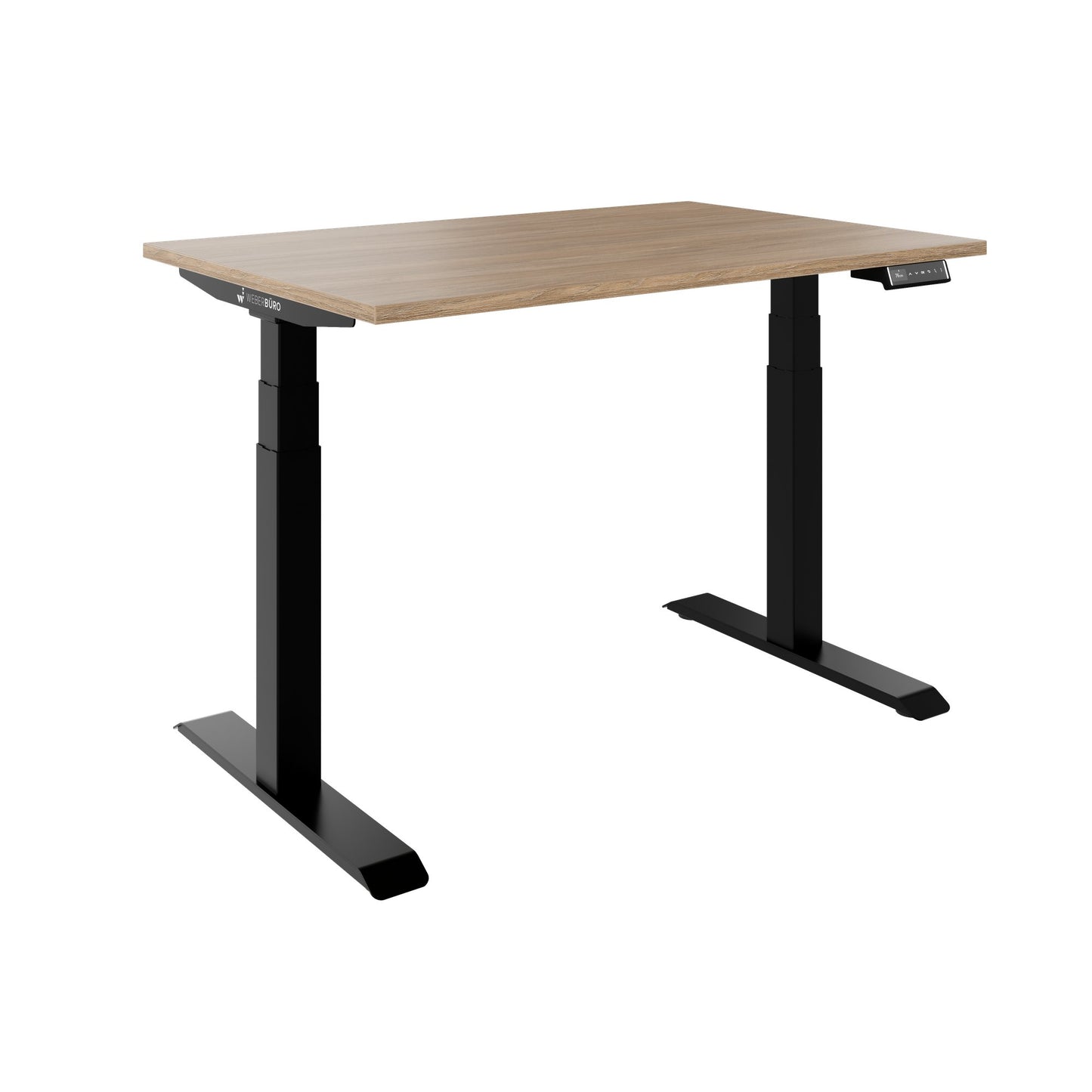 TELDRA Pro, 2-motor desk | 1200 - 2000 mm, electrically height adjustable, amber oak