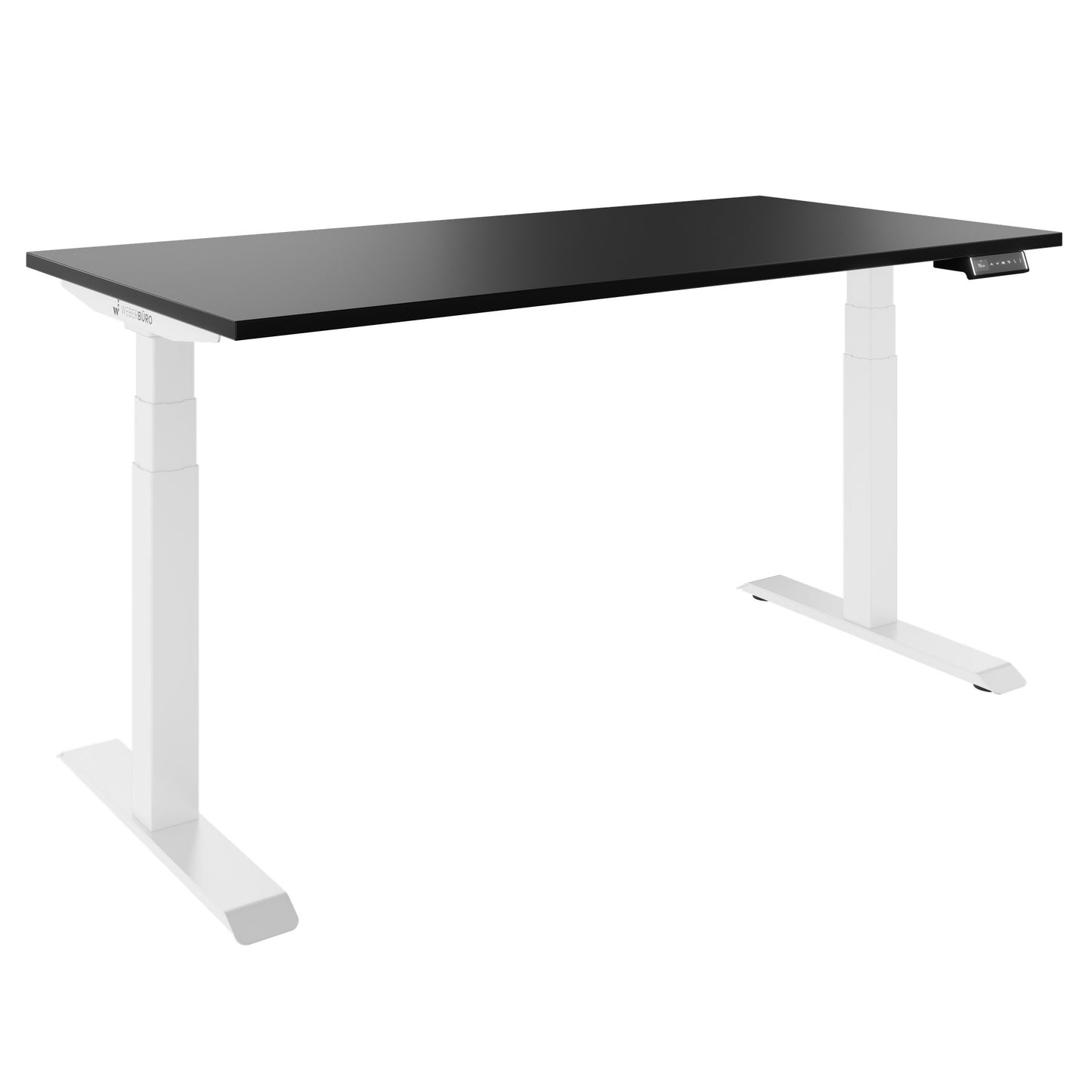 TELDRA Pro, 2-Motoren-Schreibtisch | 1200 - 2000 mm, elektrisch höhenverstellbar, Schwarz