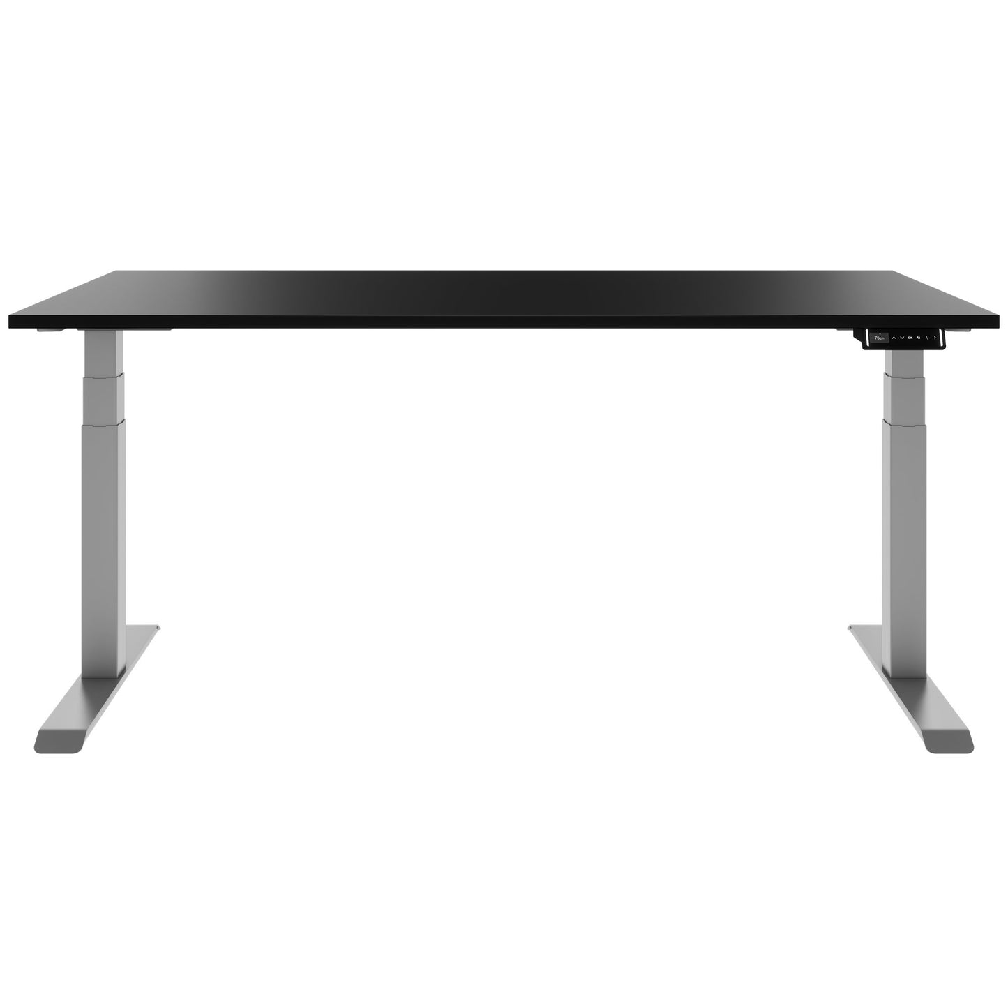 TELDRA Pro, 2-Motoren-Schreibtisch | 1200 - 2000 mm, elektrisch höhenverstellbar, Schwarz