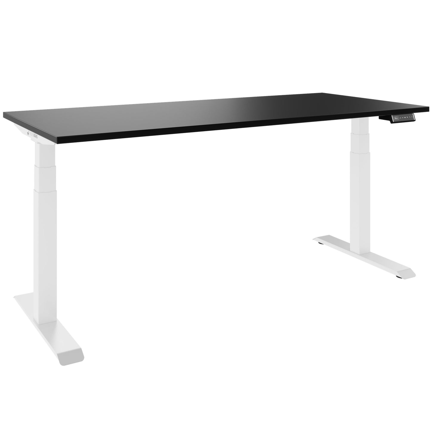 TELDRA Pro, 2-Motoren-Schreibtisch | 1200 - 2000 mm, elektrisch höhenverstellbar, Schwarz