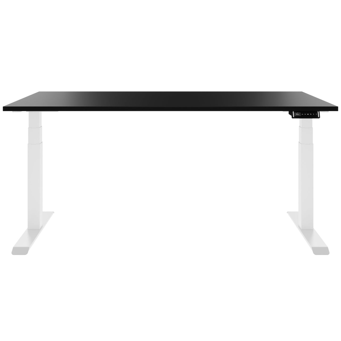 TELDRA Pro, 2-Motoren-Schreibtisch | 1200 - 2000 mm, elektrisch höhenverstellbar, Schwarz