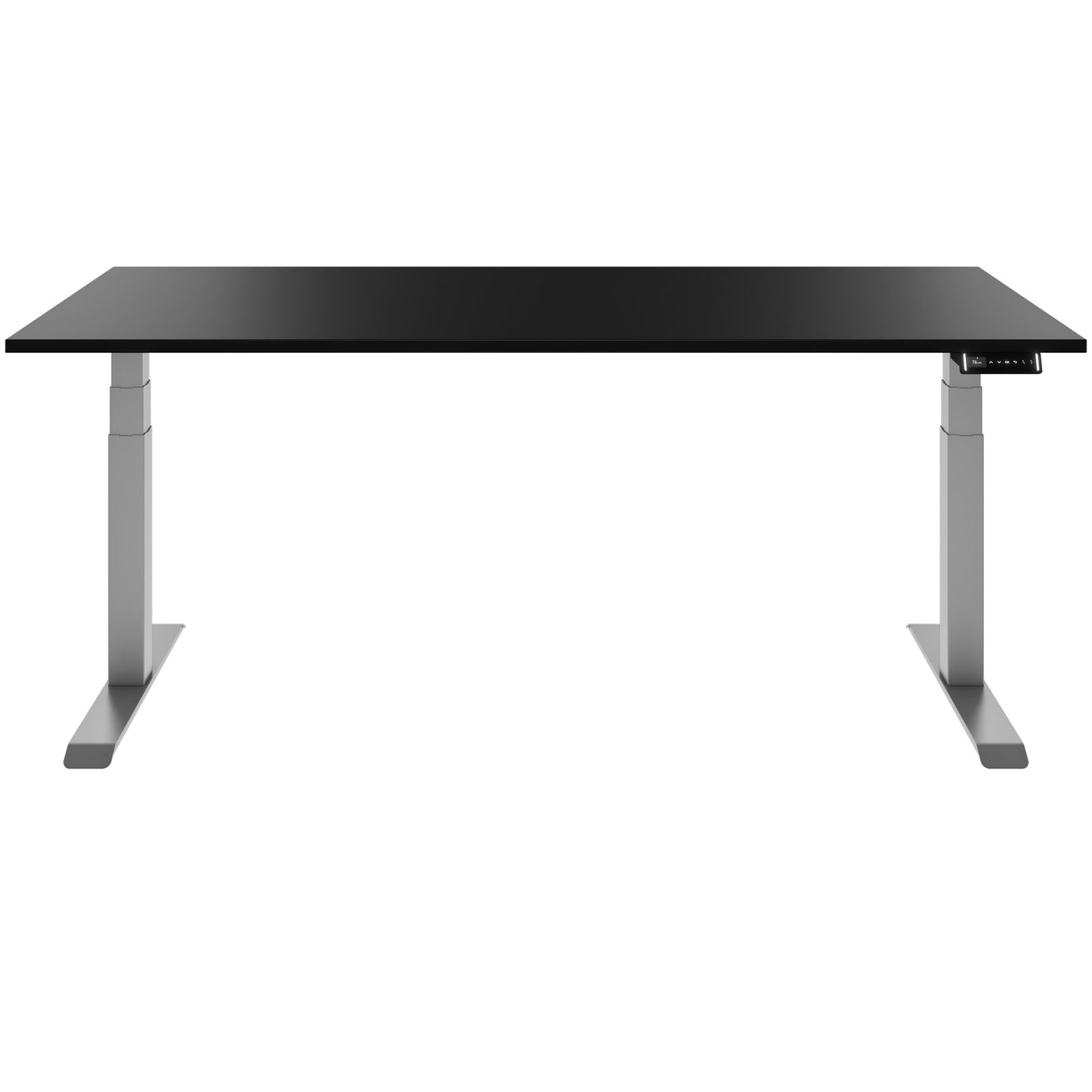TELDRA Pro, 2-Motoren-Schreibtisch | 1200 - 2000 mm, elektrisch höhenverstellbar, Schwarz