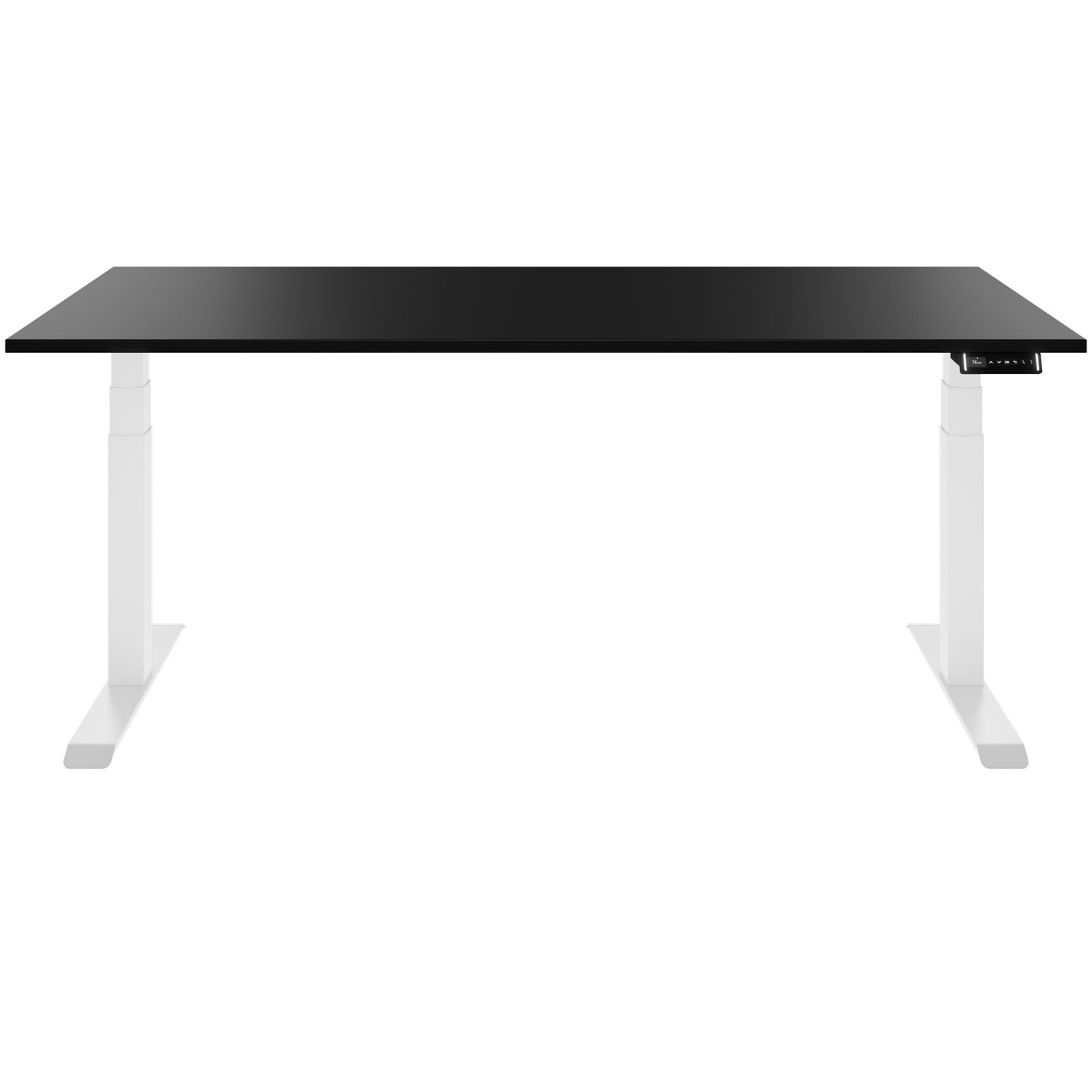 TELDRA Pro, 2-Motoren-Schreibtisch | 1200 - 2000 mm, elektrisch höhenverstellbar, Schwarz
