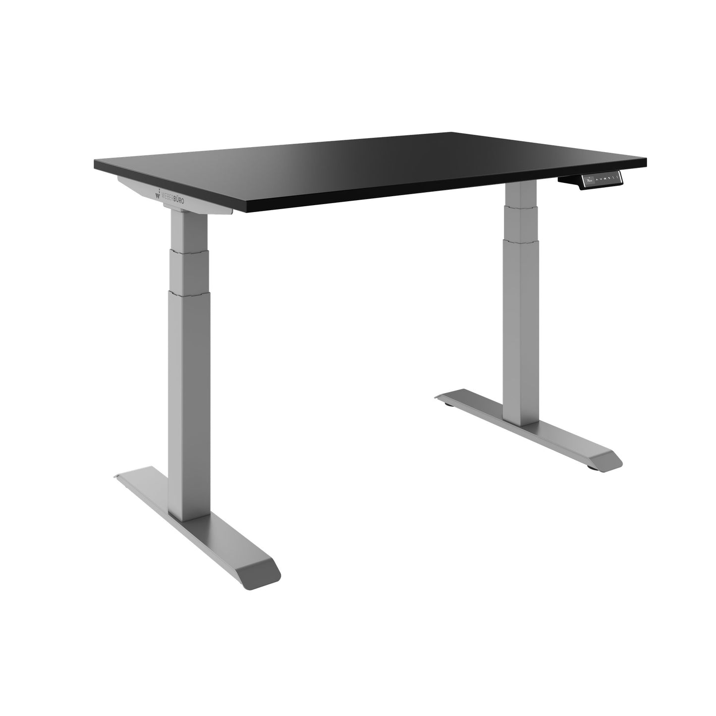 TELDRA Pro, 2-Motoren-Schreibtisch | 1200 - 2000 mm, elektrisch höhenverstellbar, Schwarz