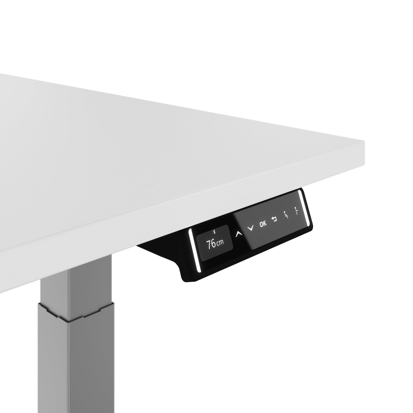 TELDRA Pro, 2-motor desk | 1200 - 2000 mm, electrically height adjustable, white