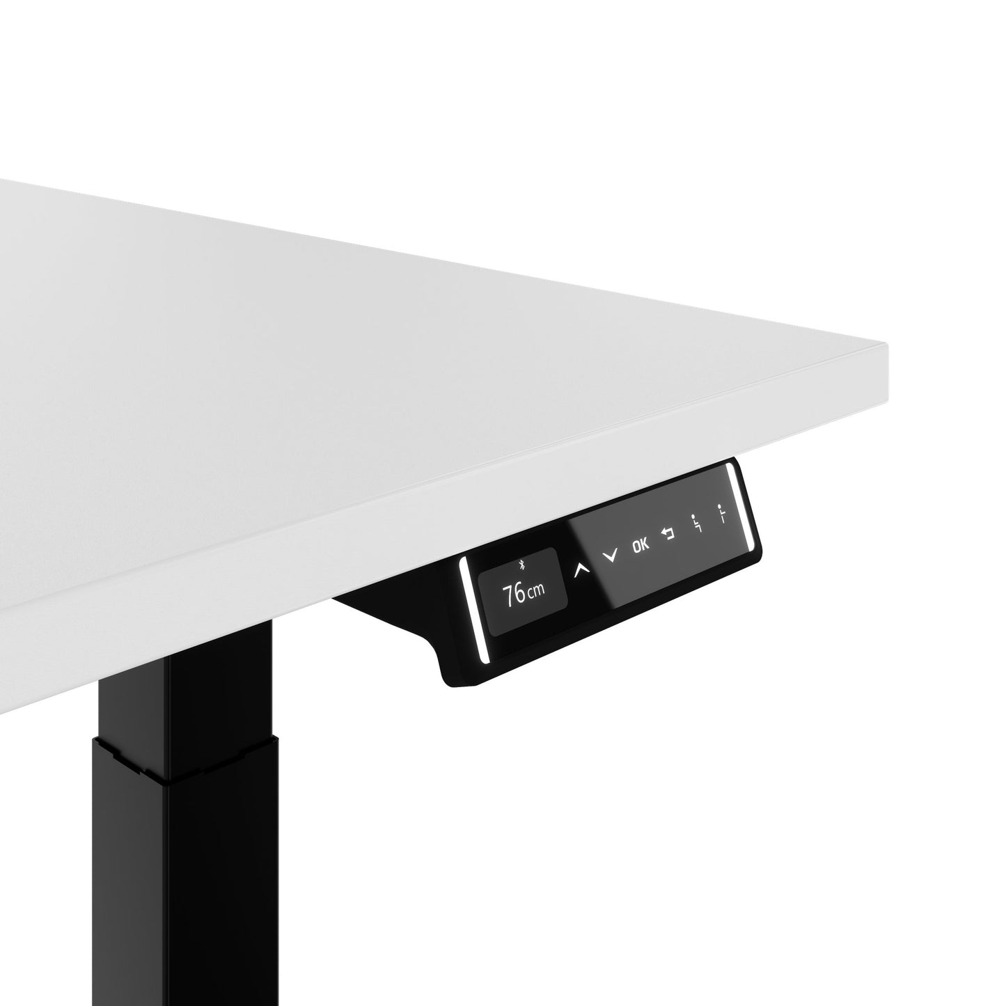 TELDRA Pro, 2-motor desk | 1200 - 2000 mm, electrically height adjustable, white