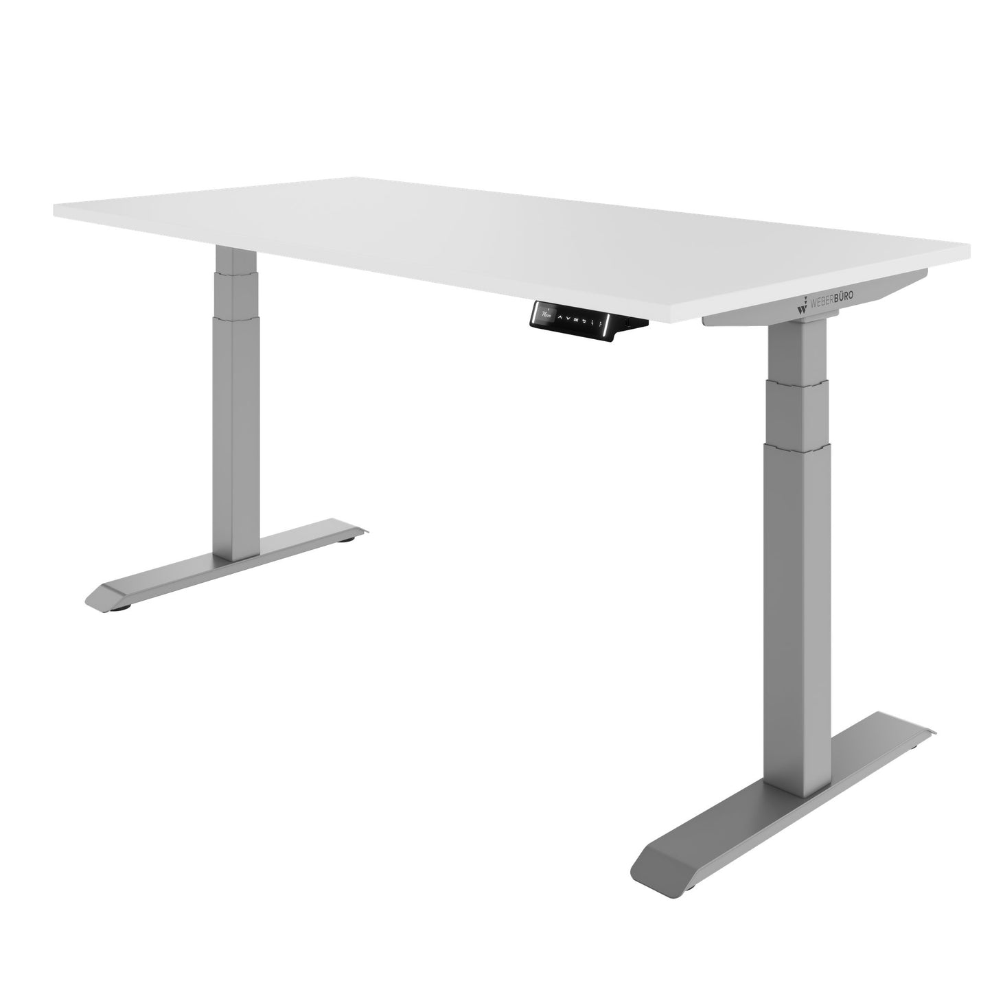 TELDRA Pro, 2-motor desk | 1200 - 2000 mm, electrically height adjustable, white