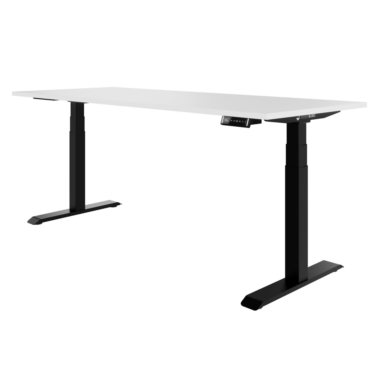 TELDRA Pro, 2-motor desk | 1200 - 2000 mm, electrically height adjustable, white