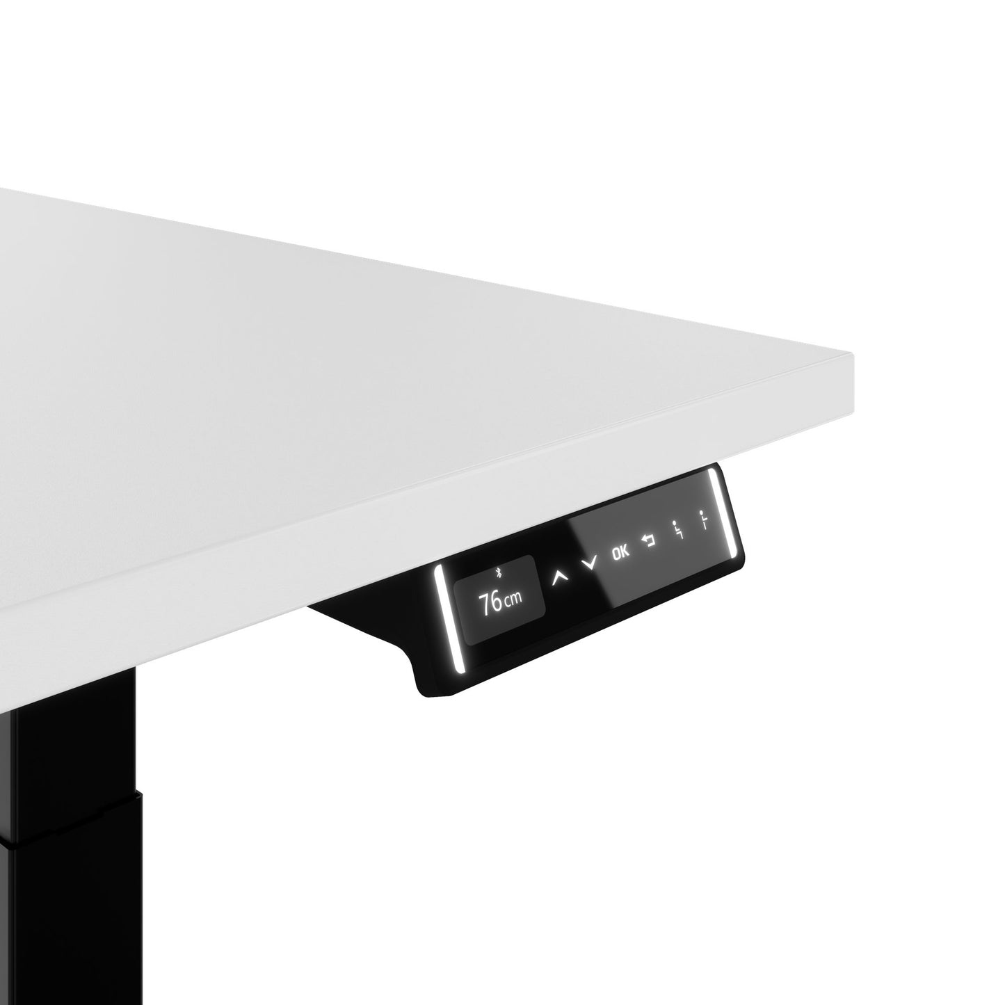TELDRA Pro, 2-motor desk | 1200 - 2000 mm, electrically height adjustable, white