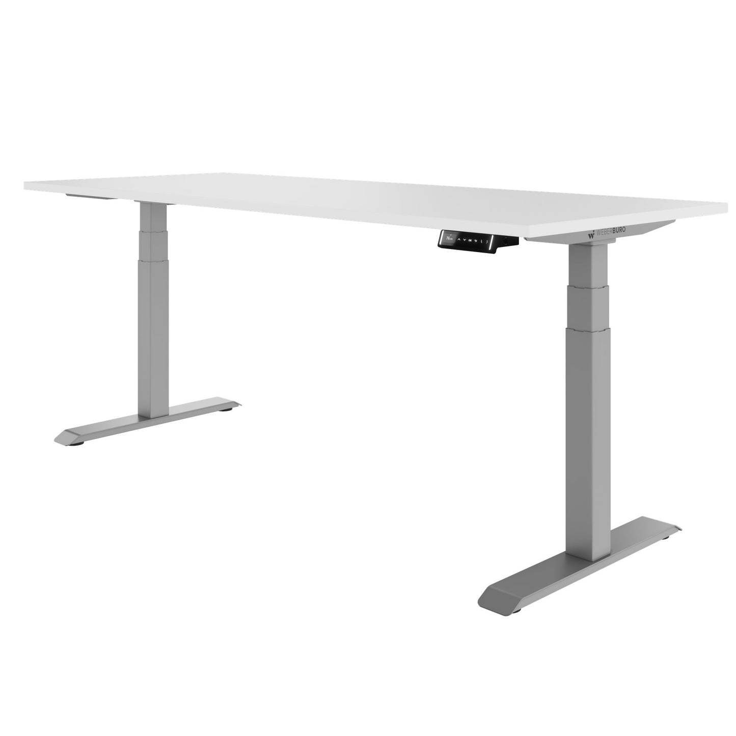 TELDRA Pro, 2-motor desk | 1200 - 2000 mm, electrically height adjustable, white