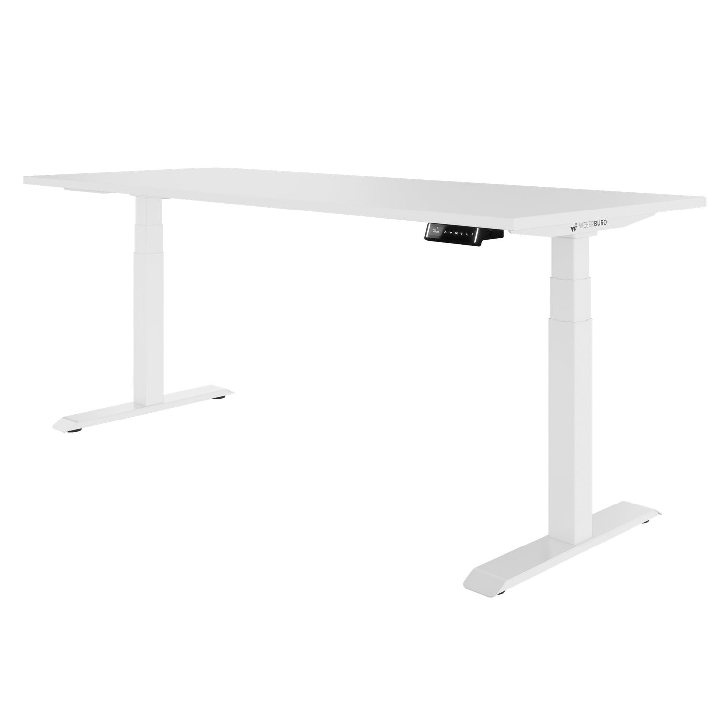 TELDRA Pro, 2-motor desk | 1200 - 2000 mm, electrically height adjustable, white