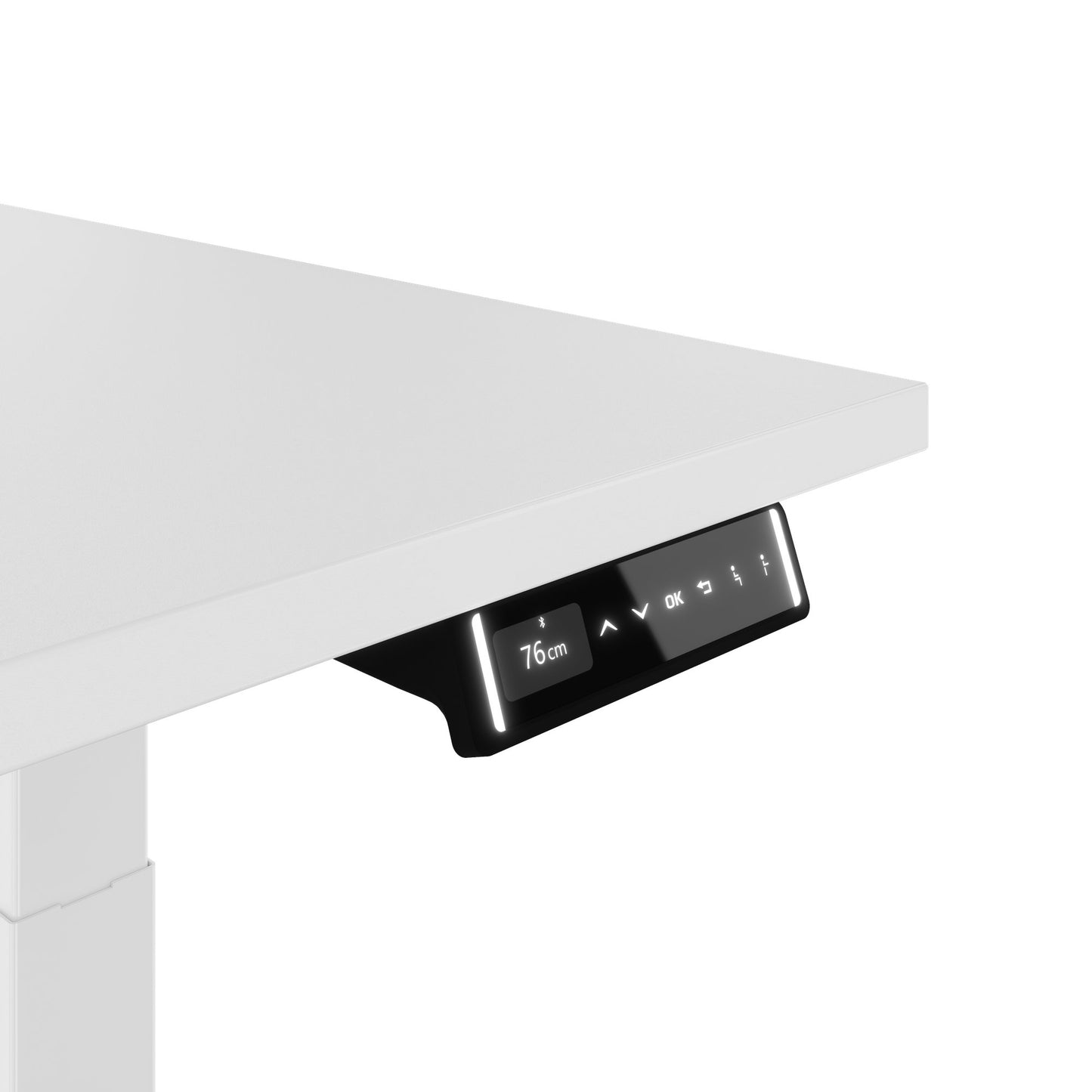 TELDRA Pro, 2-motor desk | 1200 - 2000 mm, electrically height adjustable, white