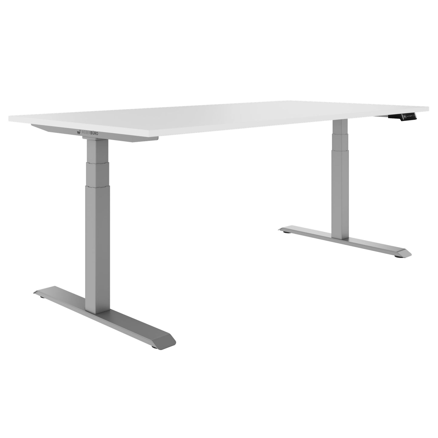 TELDRA Pro, 2-motor desk | 1200 - 2000 mm, electrically height adjustable, white