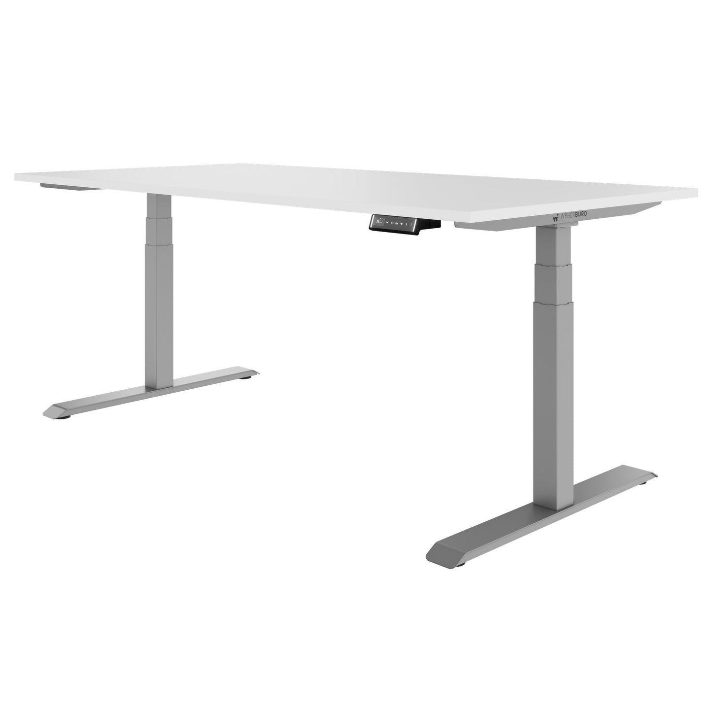 TELDRA Pro, 2-motor desk | 1200 - 2000 mm, electrically height adjustable, white