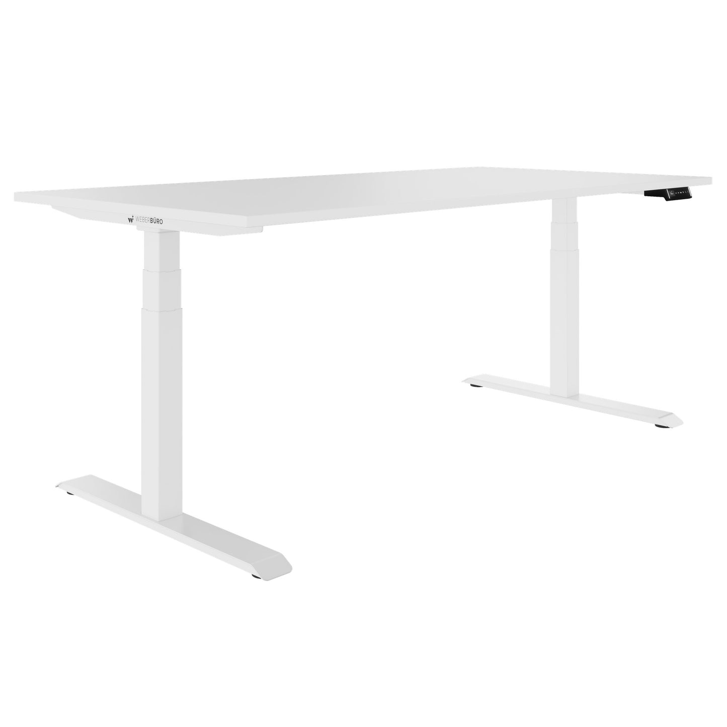 TELDRA Pro, 2-motor desk | 1200 - 2000 mm, electrically height adjustable, white