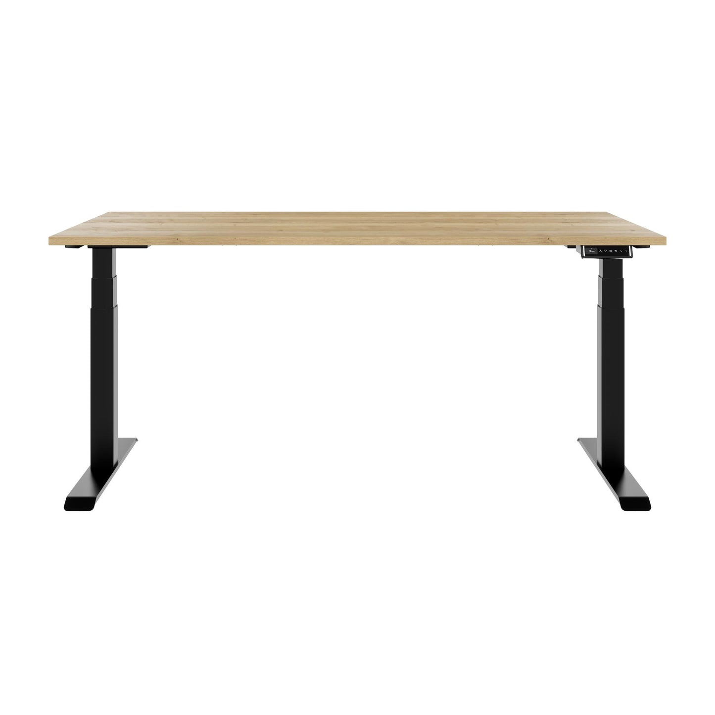 TELDRA Pro, 2-Motoren-Schreibtisch | 1200 - 2000 mm, elektrisch höhenverstellbar, Wildeiche