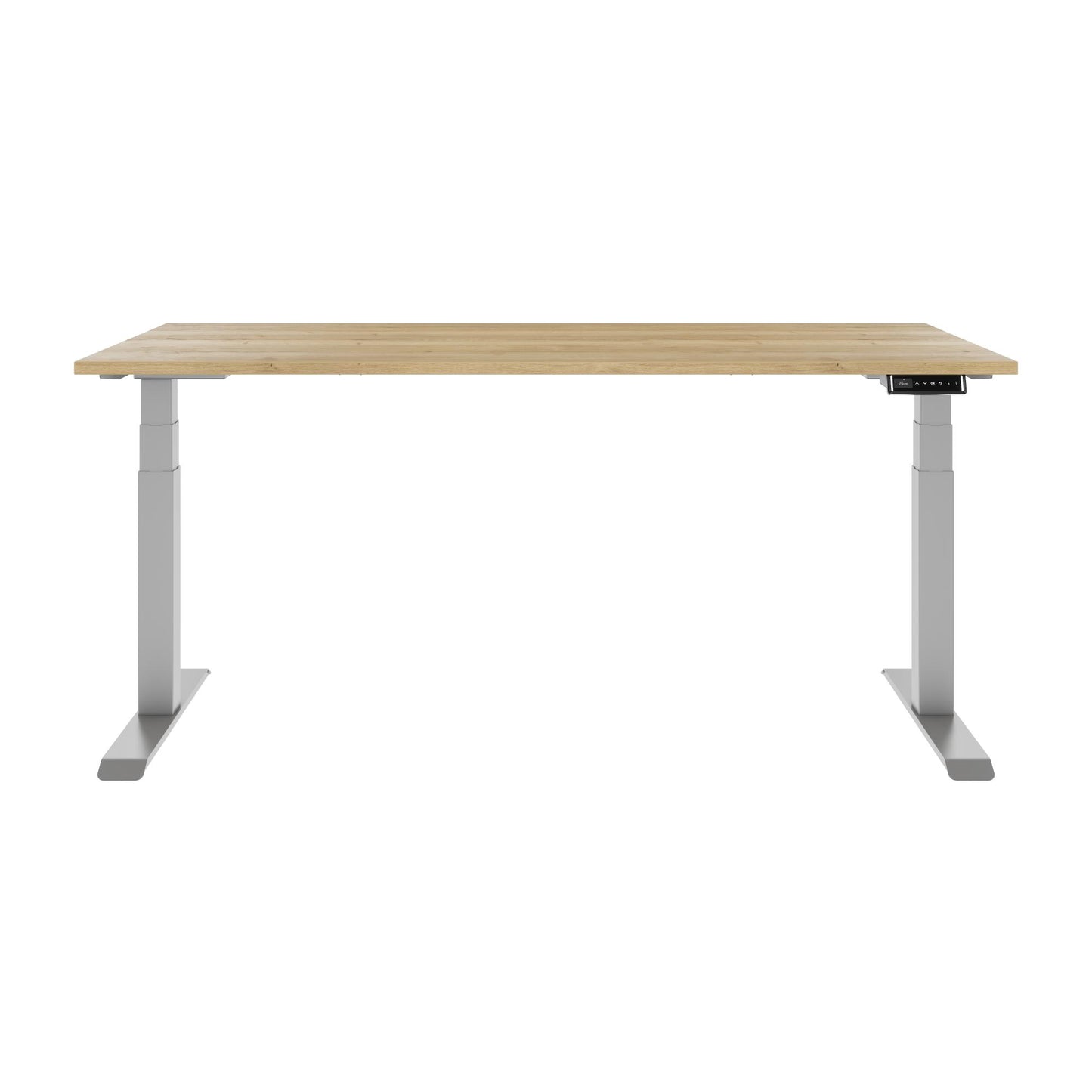 TELDRA Pro, 2-Motoren-Schreibtisch | 1200 - 2000 mm, elektrisch höhenverstellbar, Wildeiche