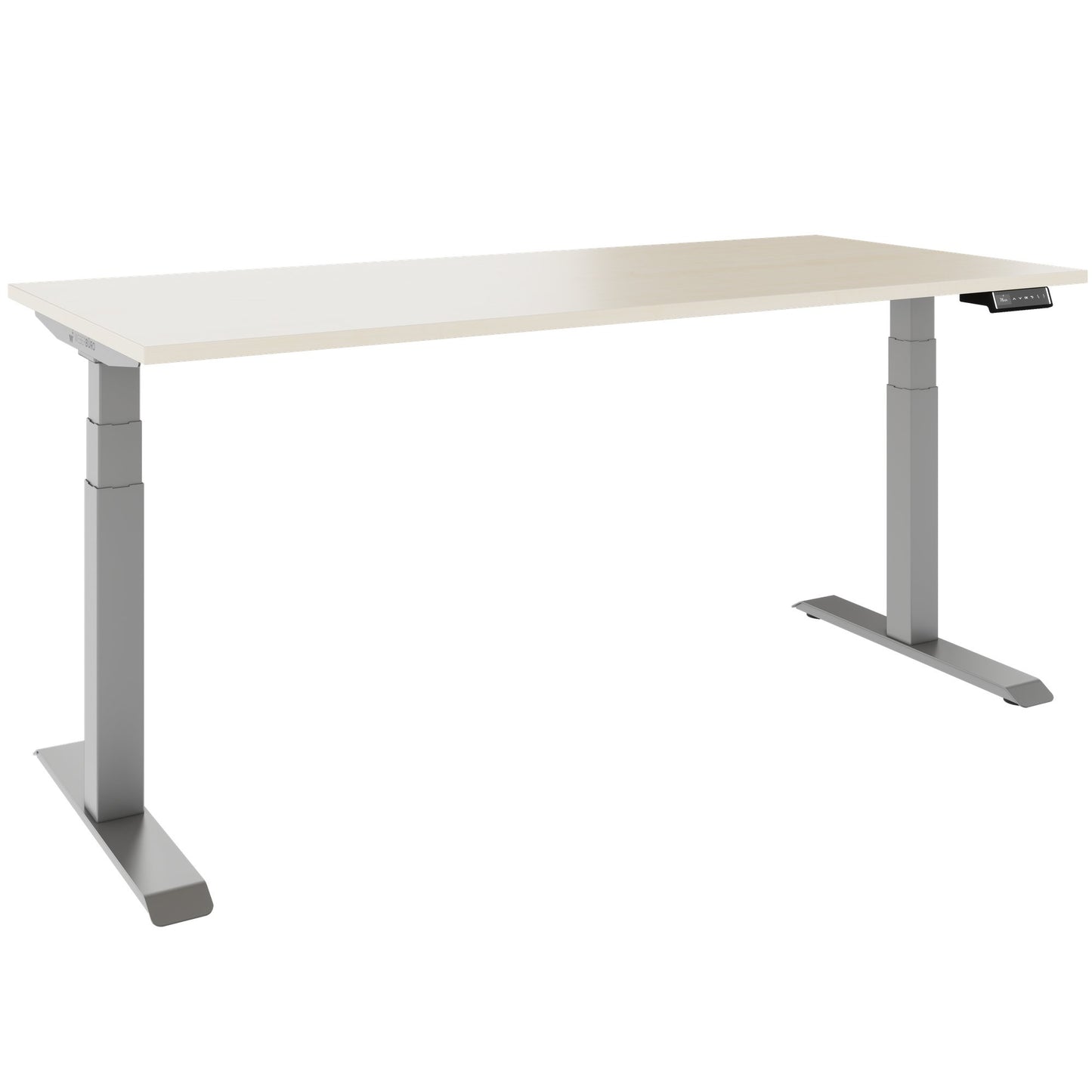 TELDRA Pro, Bureau à 2 moteurs | 1600 - 1800 mm, réglable à la hauteur électrique, érable