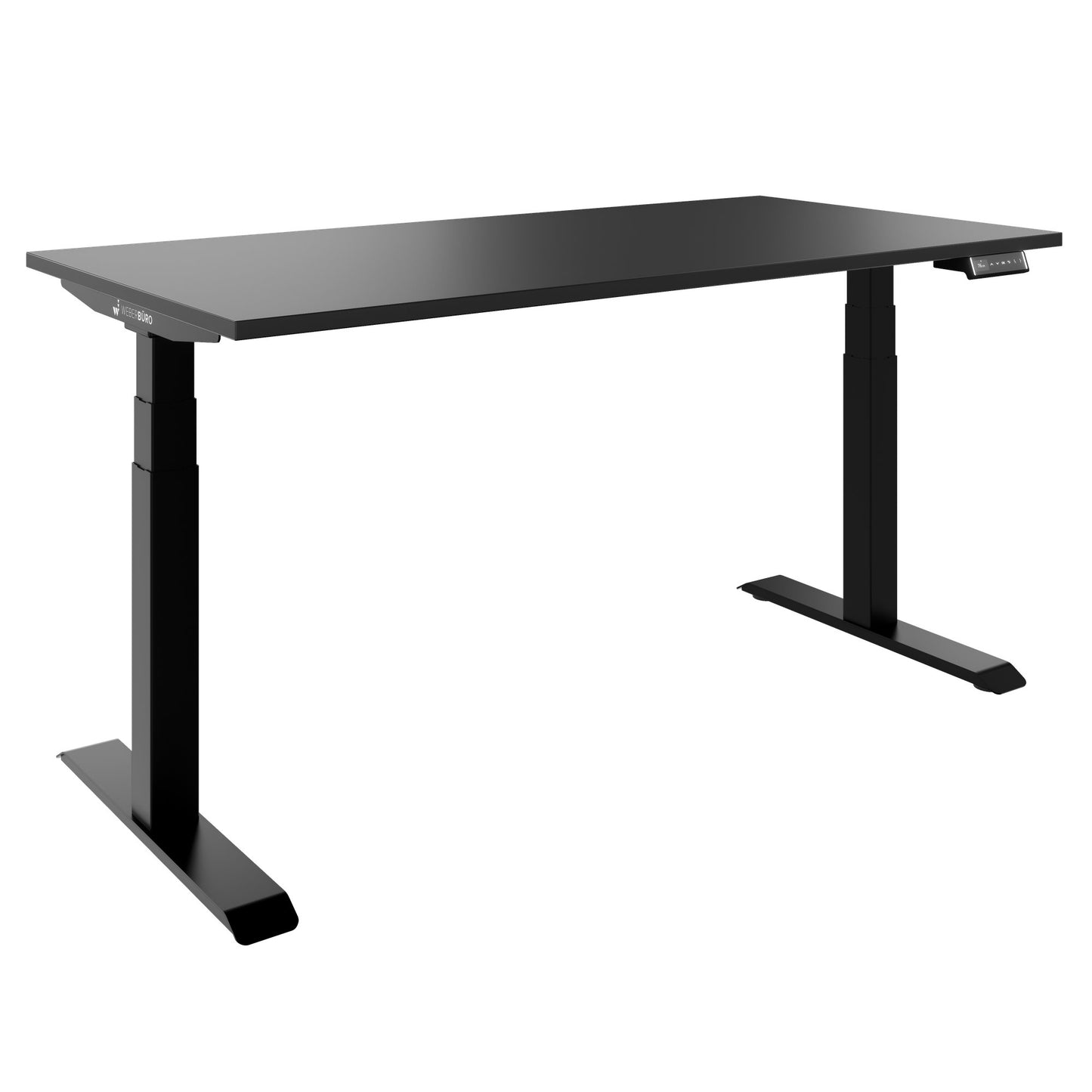 TELDRA Pro, Bureau à 2 moteurs | 1600 - 1800 mm, réglable à hauteur électrique, anthracite