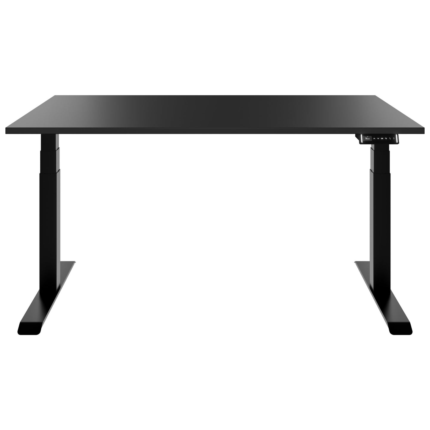 TELDRA Pro, Bureau à 2 moteurs | 1600 - 1800 mm, réglable à hauteur électrique, anthracite