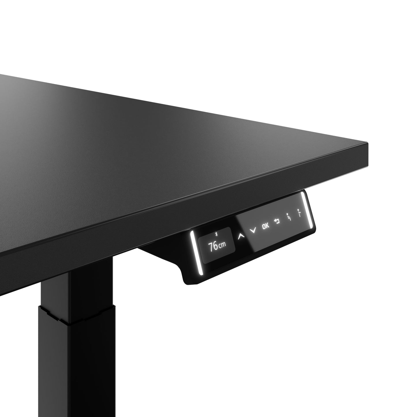 TELDRA Pro, Bureau à 2 moteurs | 1600 - 1800 mm, réglable à hauteur électrique, anthracite