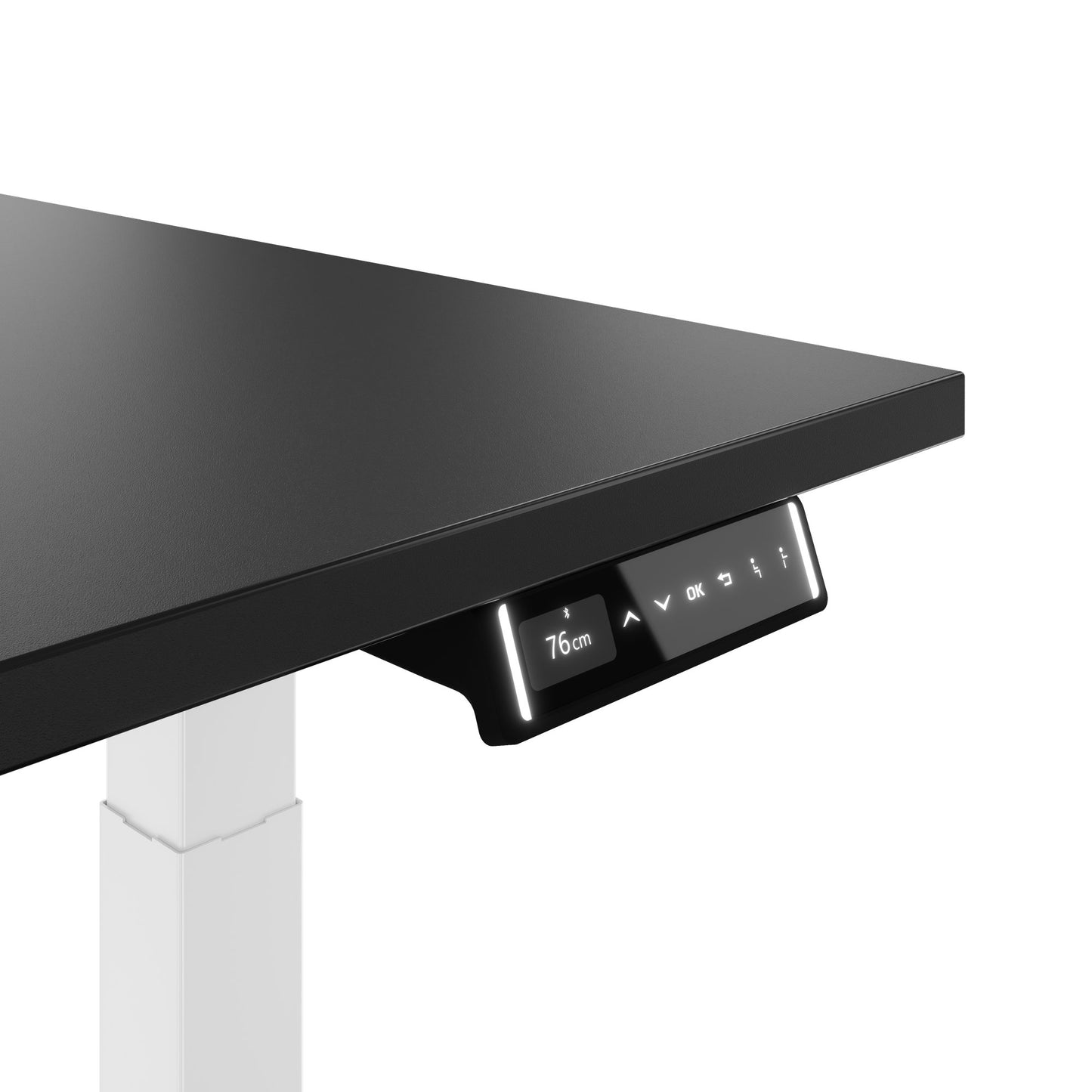 TELDRA Pro, Bureau à 2 moteurs | 1600 - 1800 mm, réglable à hauteur électrique, anthracite