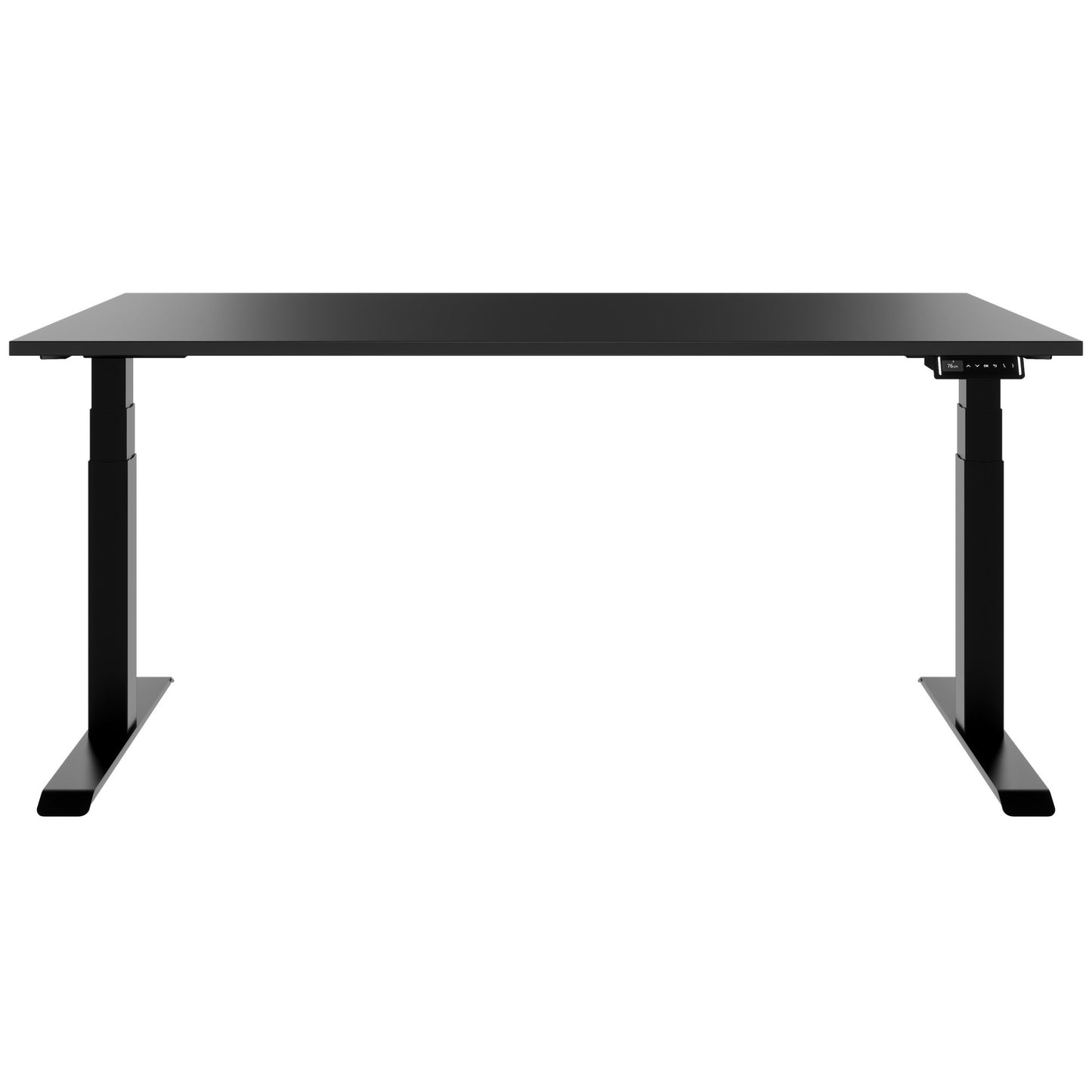 TELDRA Pro, Bureau à 2 moteurs | 1600 - 1800 mm, réglable à hauteur électrique, anthracite