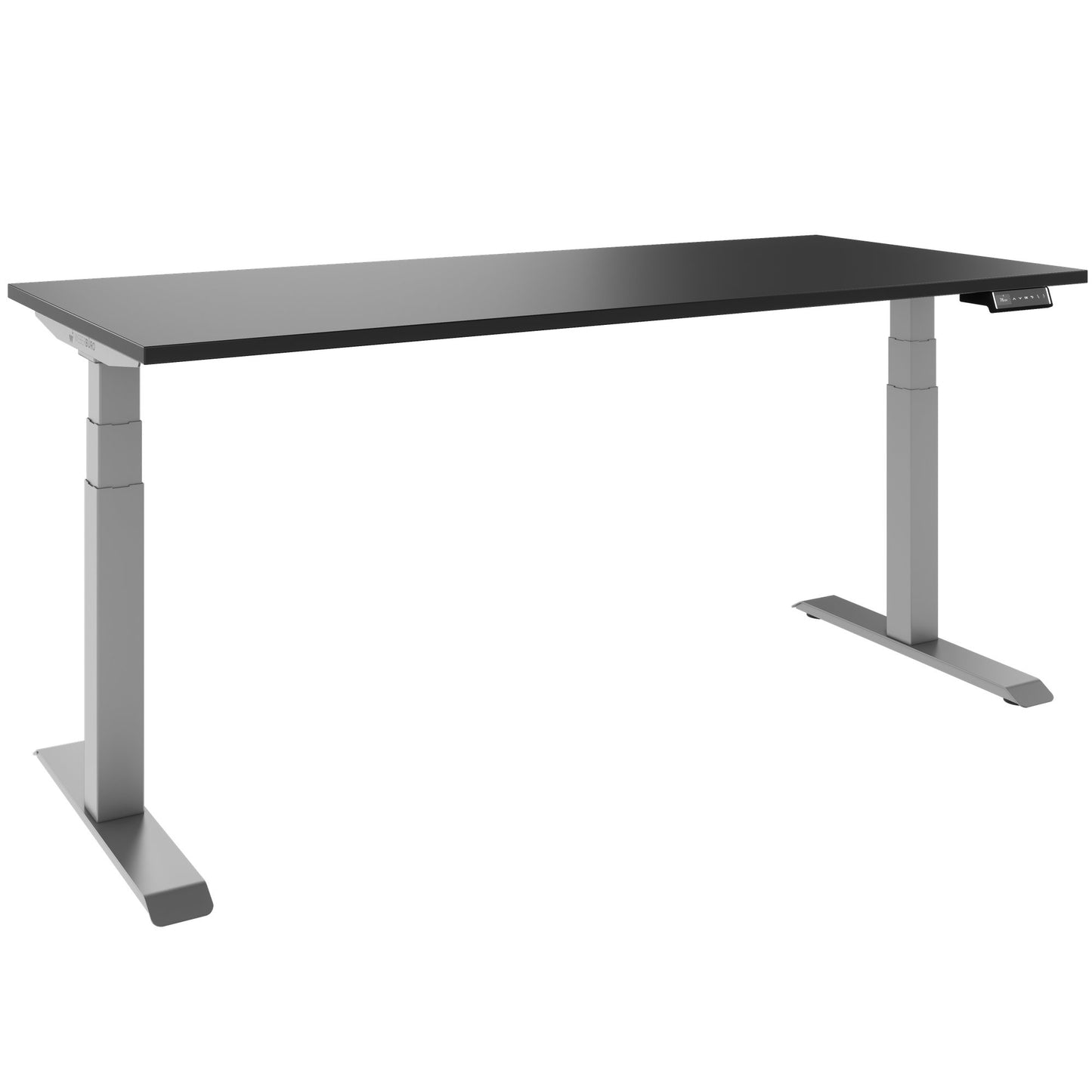TELDRA Pro, Bureau à 2 moteurs | 1600 - 1800 mm, réglable à hauteur électrique, anthracite