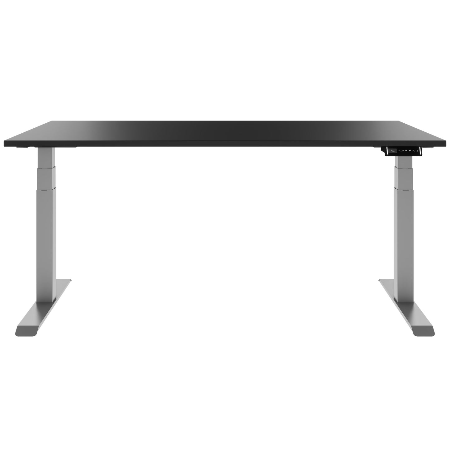 TELDRA Pro, Bureau à 2 moteurs | 1600 - 1800 mm, réglable à hauteur électrique, anthracite