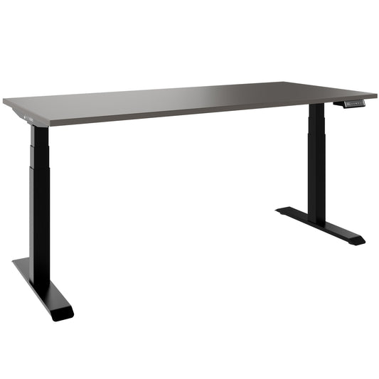 TELDRA Pro, 2-motor desk | 1600 - 1800 mm, electrically height adjustable, walnut