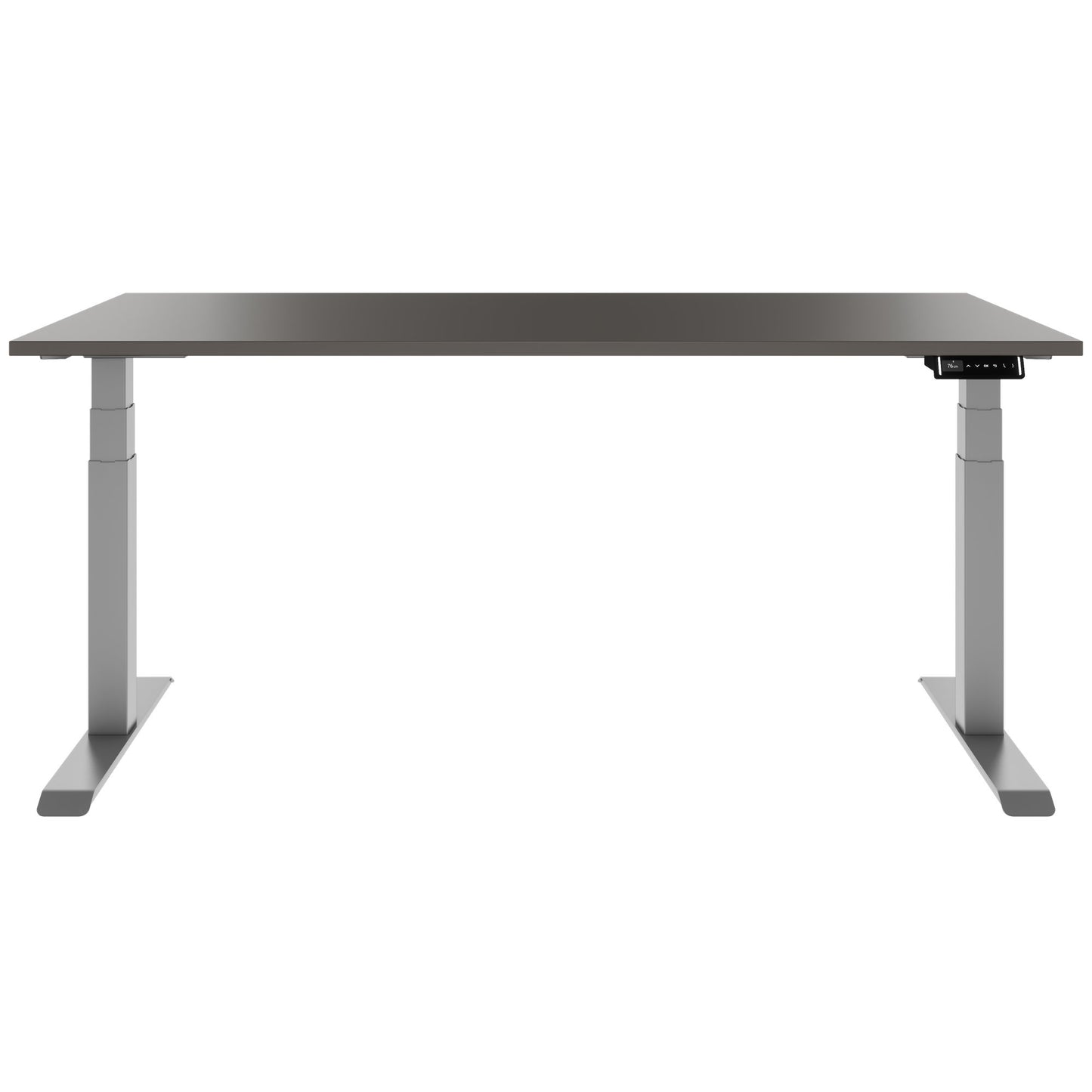 TELDRA Pro, Bureau à 2 moteurs | 1600 - 1800 mm, réglable à hauteur électrique, noyer