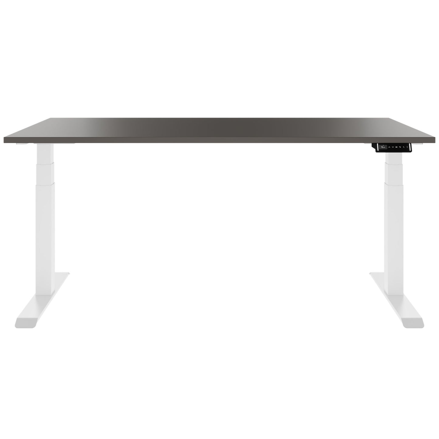 TELDRA Pro, Bureau à 2 moteurs | 1600 - 1800 mm, réglable à hauteur électrique, noyer