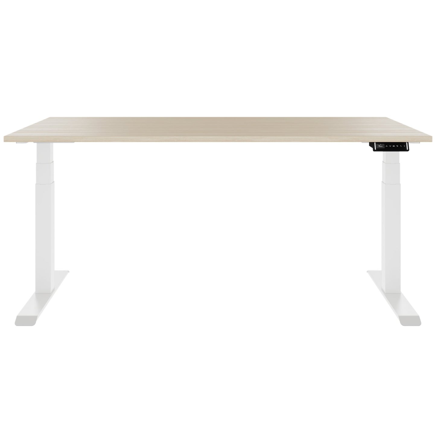 TELDRA Pro, Bureau à 2 moteurs | 1600 - 1800 mm, réglable à hauteur électrique, cendres de sable