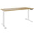 TELDRA Pro, Desk a 2 motori | 1600 - 2000 mm, regolabile in altezza elettricamente, vera quercia in legno in legno