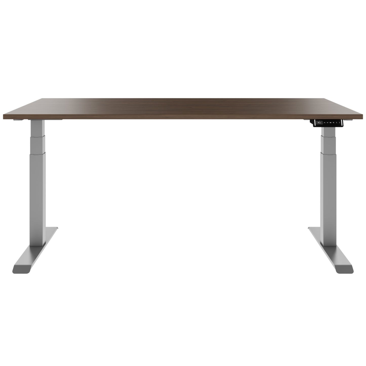 TELDRA Pro, Desk a 2 motori | 1600 - 2000 mm, regolabile in altezza elettricamente, vera fila di legno in legno