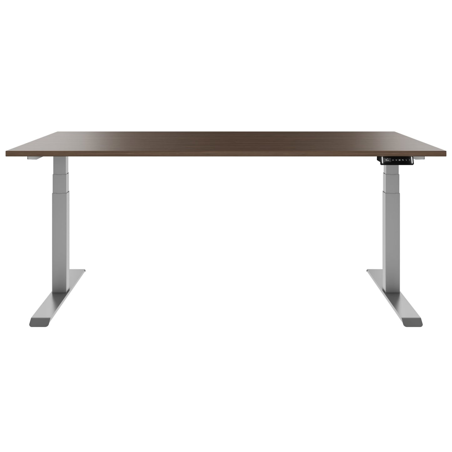 TELDRA Pro, Desk a 2 motori | 1600 - 2000 mm, regolabile in altezza elettricamente, vera fila di legno in legno