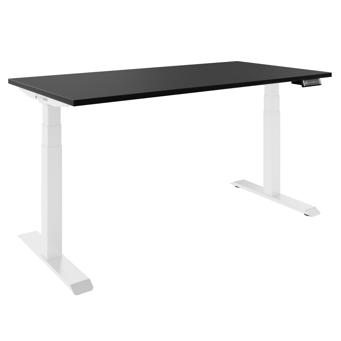 TELDRA Pro, Desk a 2 motori | 1600 - 2000 mm, regolabile altezza elettricamente, carbone Linoleum