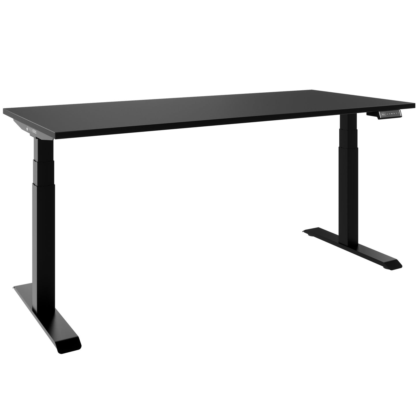 TELDRA Pro, Desk a 2 motori | 1600 - 2000 mm, regolabile altezza elettricamente, carbone Linoleum