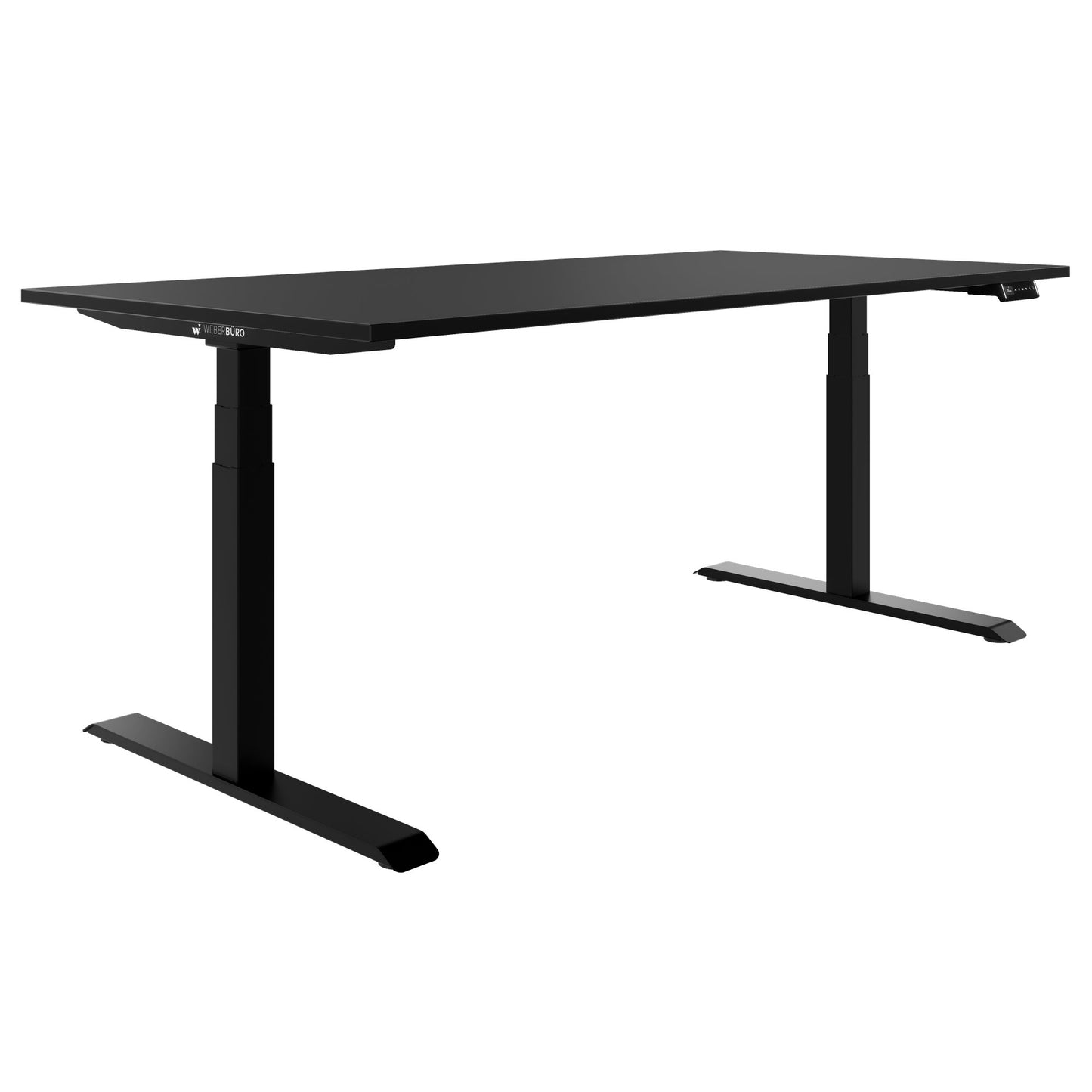 TELDRA Pro, Desk a 2 motori | 1600 - 2000 mm, regolabile altezza elettricamente, carbone Linoleum