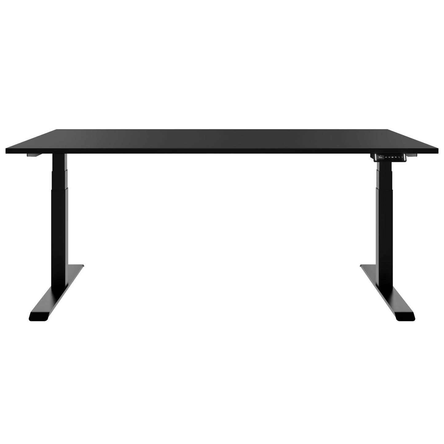 TELDRA Pro, Desk a 2 motori | 1600 - 2000 mm, regolabile altezza elettricamente, carbone Linoleum