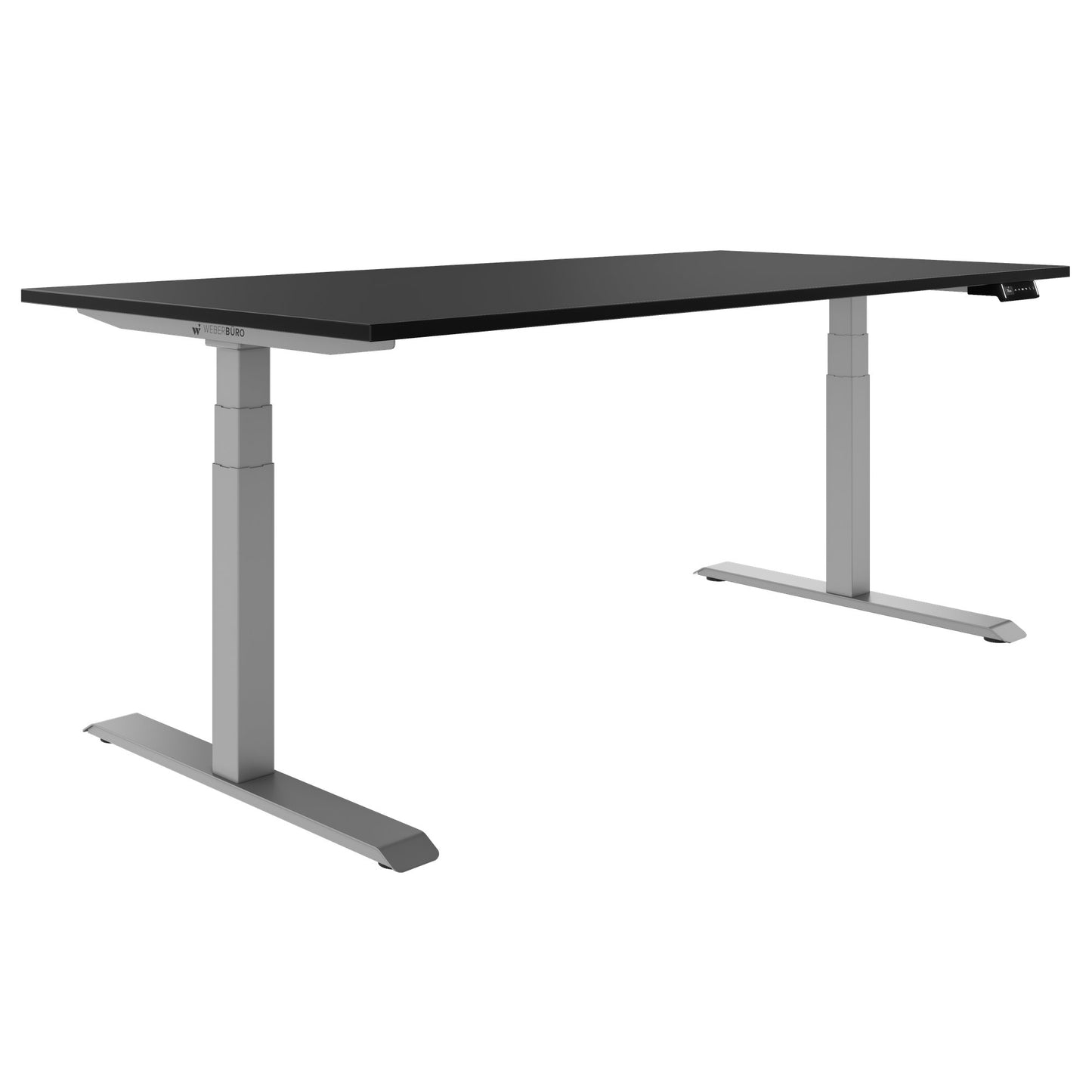 TELDRA Pro, Desk a 2 motori | 1600 - 2000 mm, regolabile altezza elettricamente, carbone Linoleum