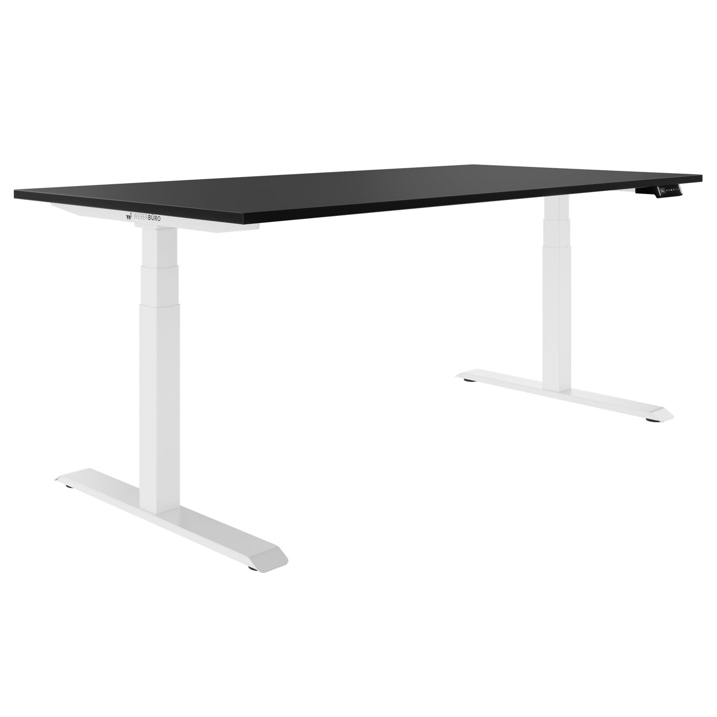 TELDRA Pro, Desk a 2 motori | 1600 - 2000 mm, regolabile altezza elettricamente, carbone Linoleum