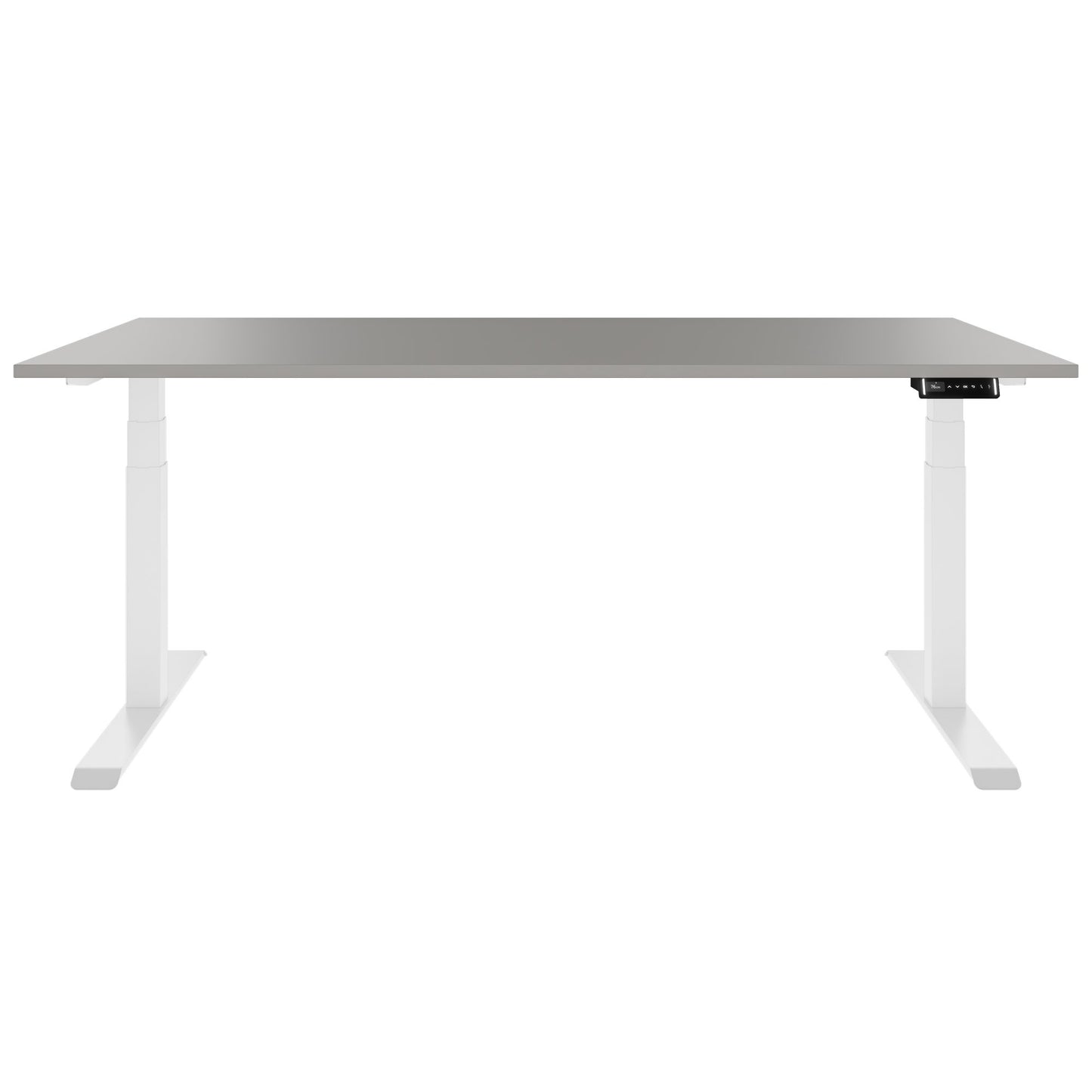 TELDRA Pro, Bureau à 2 moteurs | 1600 - 2000 mm, réglable à hauteur électrique, cailloun linoléum