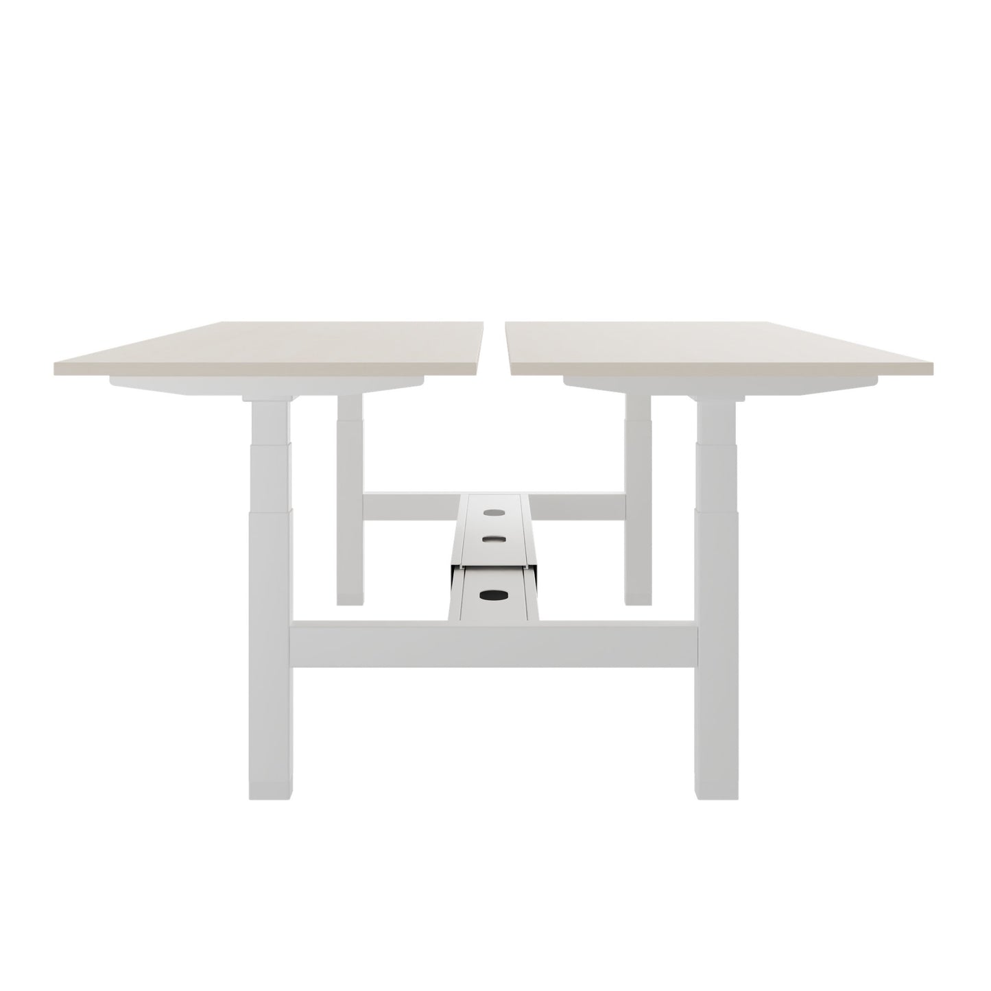 Bureau TELDRA Pro Team | 1600-1800 mm, réglable en hauteur électriquement, érable