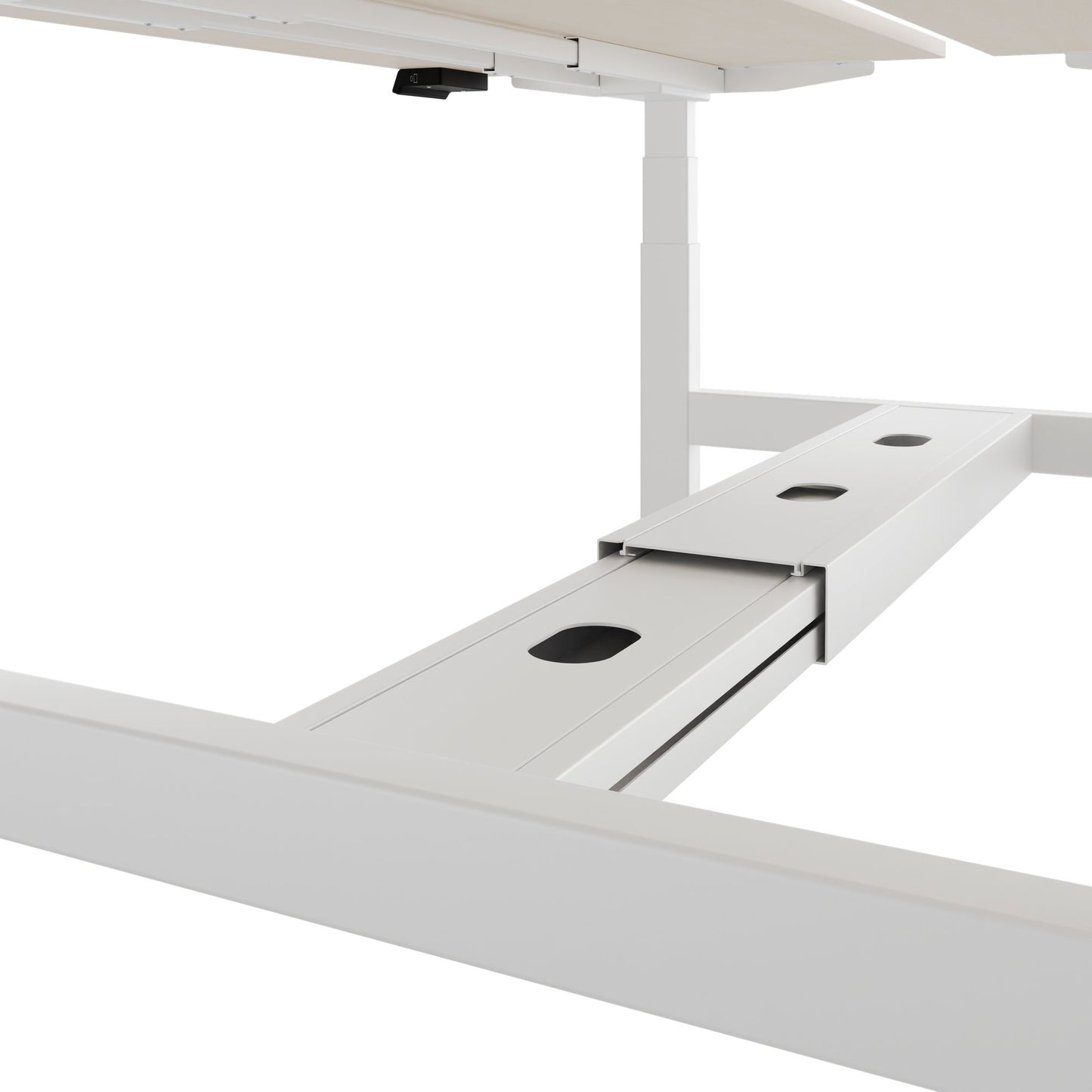 Bureau TELDRA Pro Team | 1600-1800 mm, réglable en hauteur électriquement, érable