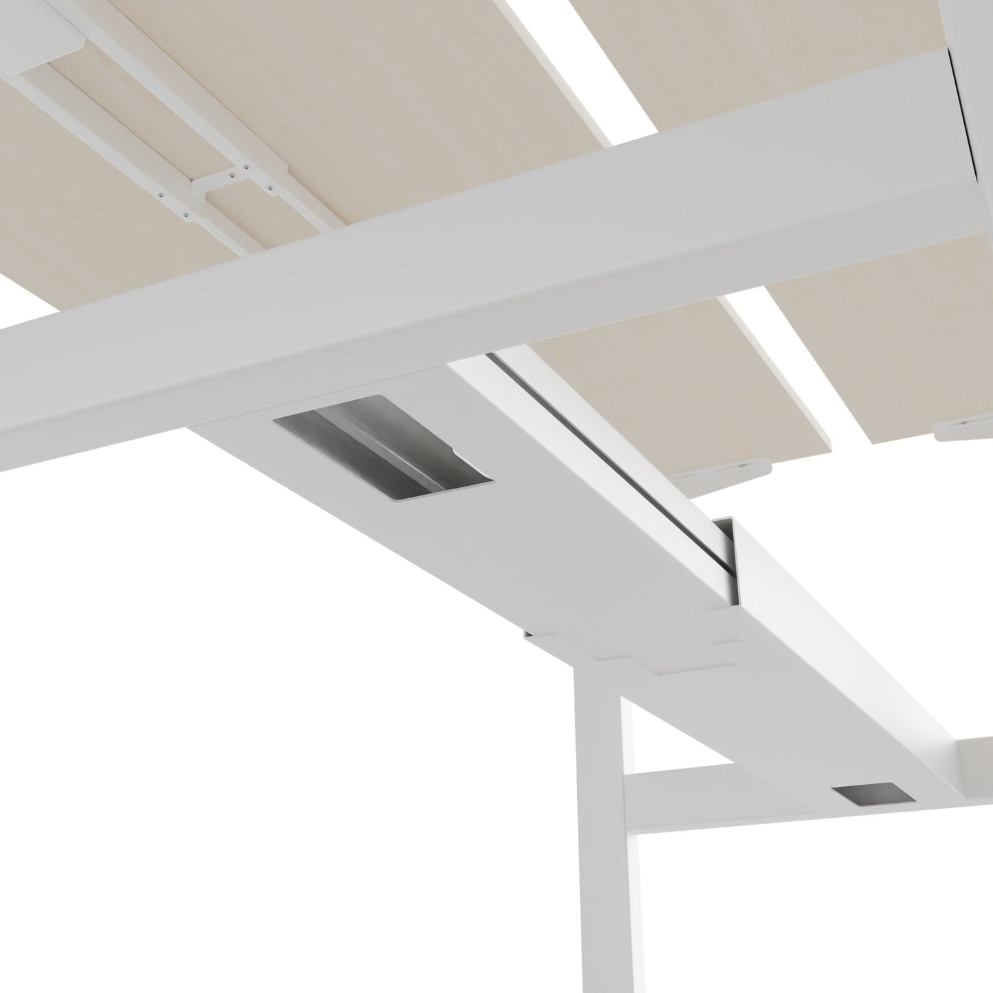 Bureau TELDRA Pro Team | 1600-1800 mm, réglable en hauteur électriquement, érable